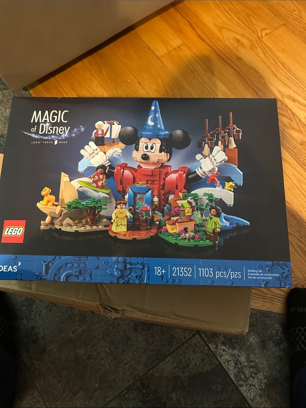 LEGO Ideas Magic of Disney Collectible Building Set for Adults 21352